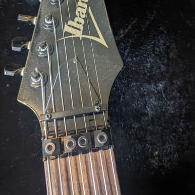 Ibanez S7420FM 1999-2000 - Translucent teal image 4