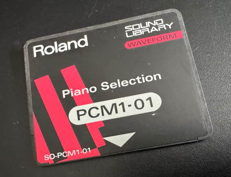Share Roland SO-PCM1-01 Piano Waveform ROM JV-80 JV-880 JV-90 JV-1000 JD-800 JD-990 JV-1080 image 1