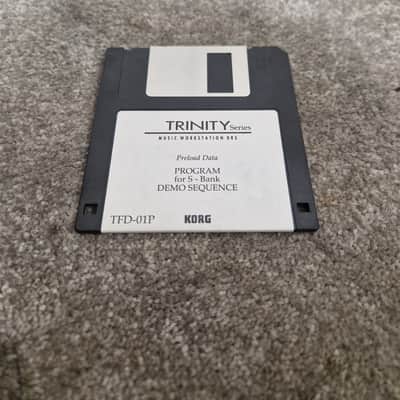 Korg Trinity DRS Floppy Disk Software Pair – Synthesizer - Excellent image 2