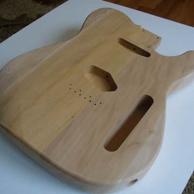Quarter Sawn American Sycamore T Style Guitar Body for Telecaster® Neck Made in USA image 1
