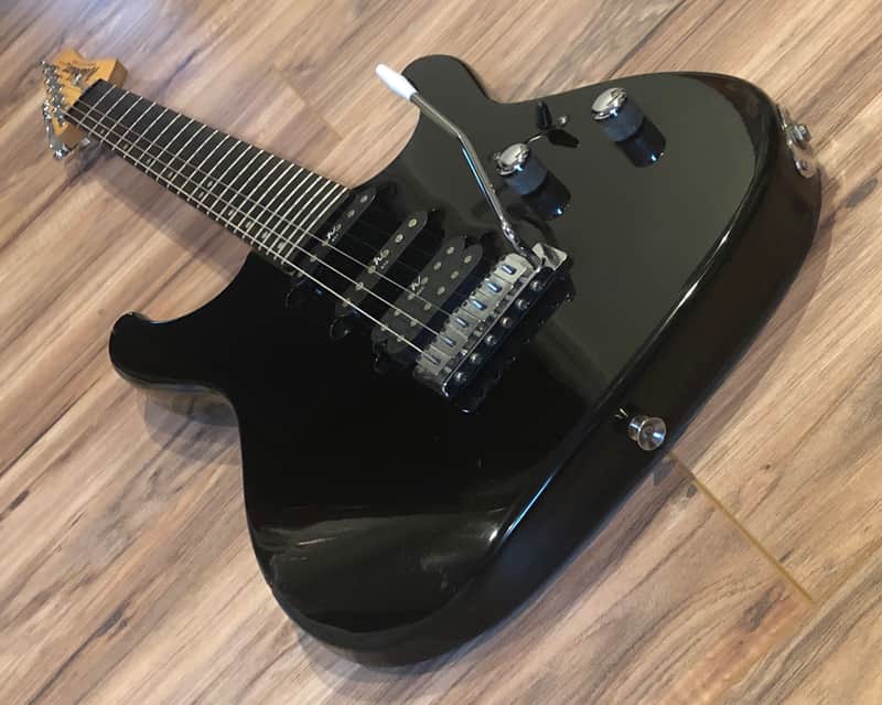 1990'S WASHBURN MERCURY MG-200 GROVER JACKSON HSS BLACK ELECTRIC