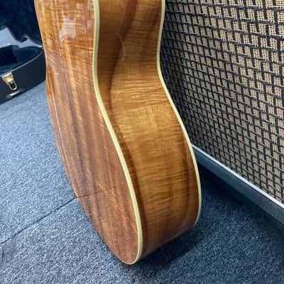 Taylor Grand Auditorium K-14ce-L30 30th Anniversary 2004 - Koa Natural image 9