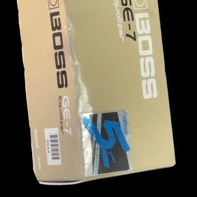 Boss GE-7 Equalizer s/n MA97025 1989 image 10