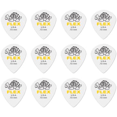466P073 Tortex Flex Jazz III XL 0,73 mm Sachet de 12 Dunlop image 1