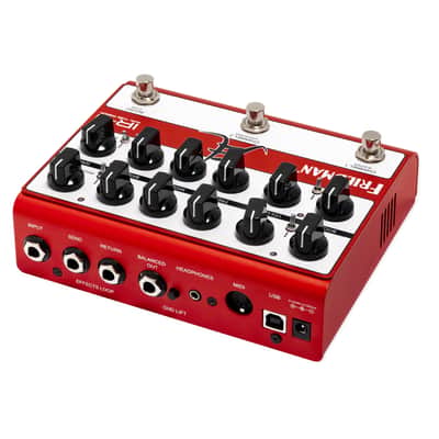 Friedman IR-J Jake E. Lee Signature Dual Tube Preamp 2024 - Present - Red / White image 3