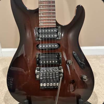 Ibanez S5470-TKS Prestige 2008 - 2013 - Transparent Black Sunburst image 1