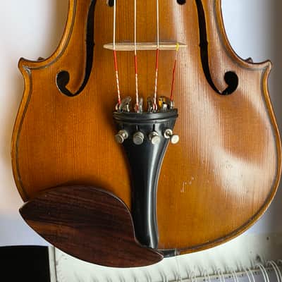 SALE! Excellent French violin labeled by Jenny Bailly, 1950,Rampal's certificate, Video! image 3