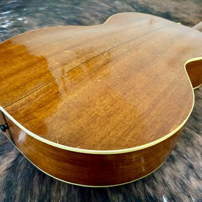 1940 Harmony H1406 Patrician Acoustic Archtop Guitar with Case image 14