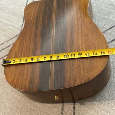 1995 Custom Brazilian Rosewood Adirondack Spruce Dreadnought Acoustic Guitar image 14