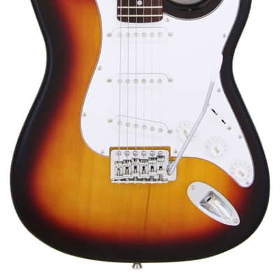 ARIA PRO II STG-003 Electric Guitar LeftHanded Tobacco Burst image 3