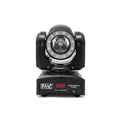 JMAZ Crazy Beam 40 Fusion | 60W RGBW Moving Head with 8° Beam | Ring Effect & IR Remote Control image 1