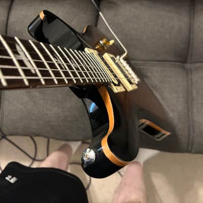 PRS SE Custom 24 2021 - Present Black Gold Burst image 6