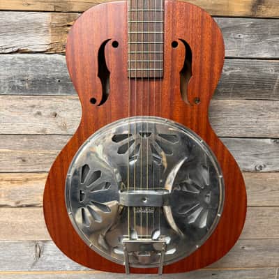 Gretsch G9200 Boxcar Round-Neck Resonator Guitar 2010s - Natural image 2