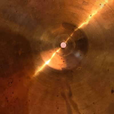 Royce 14" Crash  cymbal 80's? - Brass image 9