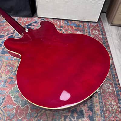 Epiphone Riviera Reissue *Pro Setup* HH Peerless Cherry OHSC - 1997 image 7