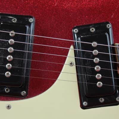Mosrite The Ventures 1965 - candy apple red image 3