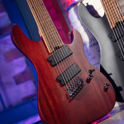 Cort KX307MS Multiscale 7-String, Open Pore Mahogany. New with Full Warranty! image 3