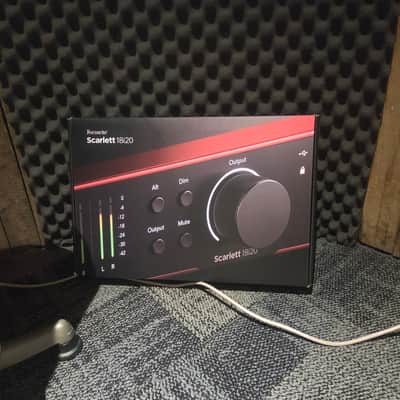 Focusrite Scarlett 18i20 4th Gen USB Audio Interface 2024 - Present - Red image 3