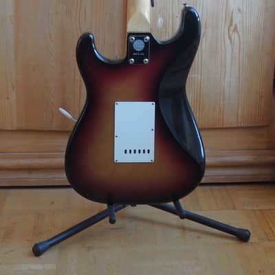 VIDEO! vintage 1970s MIJ Luxor (Kasuga) "pre-lawsuit" L200 guitar made in Japan - pro Setup, player ready image 6