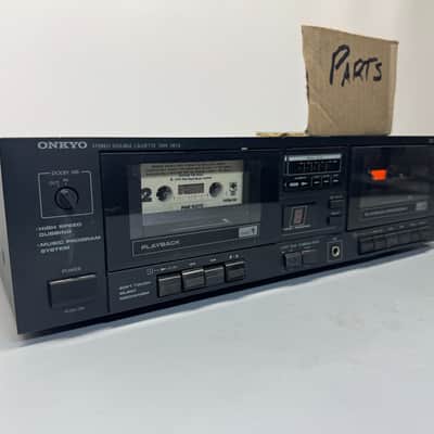 Onkyo TA-W55 Stereo Double Cassette Tape Deck  Vintage Home Audio Dubbing PARTS image 2