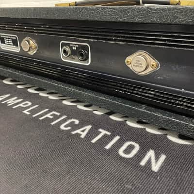 Marshall 1976 JMP Lead & Bass 100w Solid State Head Model #2195 Black image 13