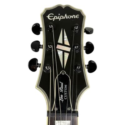 Epiphone Les Paul Custom EMG 2010 - Ebony image 9