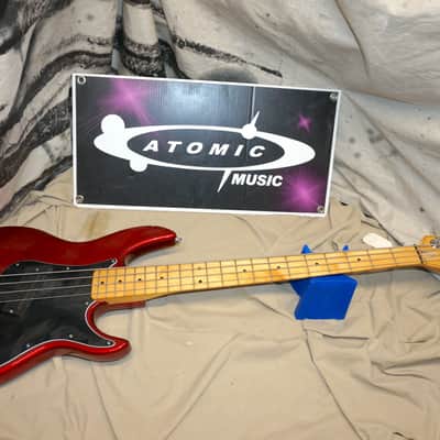 Peavey Fury IV 4-string Bass Guitar Red AS IS - * Truss Rod Cannot Be Adjusted * - For The Locals image 1