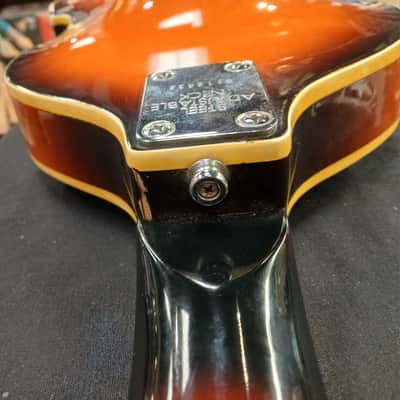 Conrad Violin bass 1960's  - Sunburst image 11