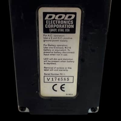 DOD GFX55 Supra Distortion Extreme 1990s - Silver X7472 image 5