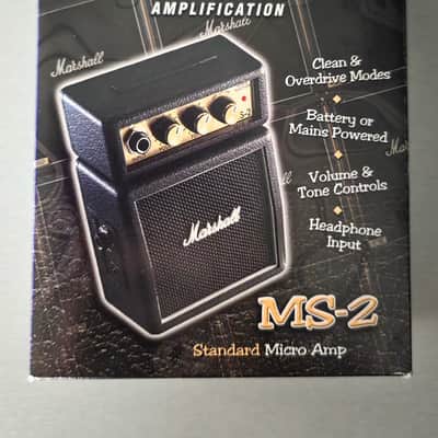 Limited Edition SPINAL TAP Marshall MS-2 Micro Amp Mini Guitar Amplifier Speaker image 5