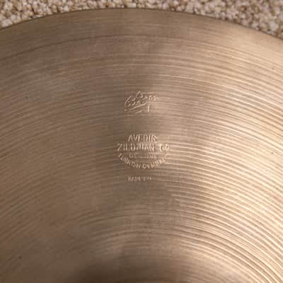 1930s Zildjian 11" A First Stamp Splash Cymbal 287g image 3