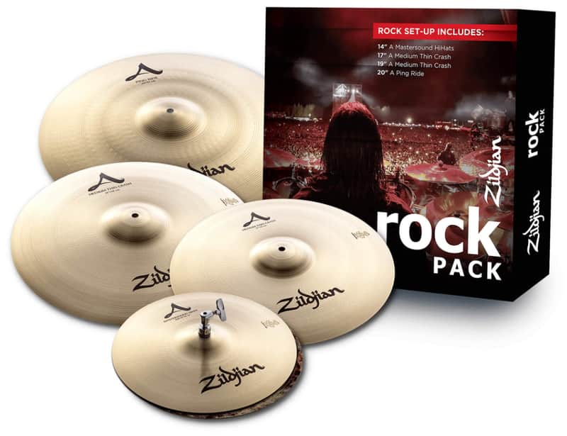 A Zildjian Rock Cymbal Pack image 1