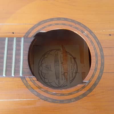 Vintage 1970's Framus Nashville Acoustic Guitar Project! Flamed Maple! image 4