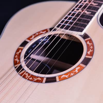 Crafter Godinus STG G-20ce GA Grand Auditorium Acoustic Guitar Top Solid Dual Source Pickup image 4