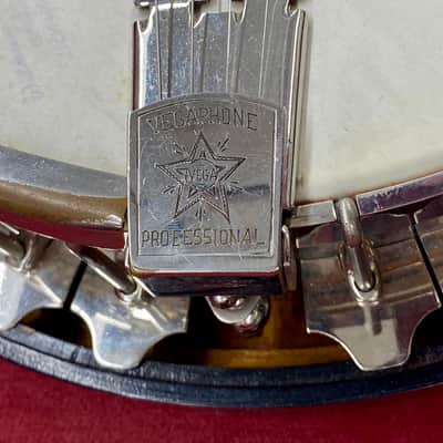 Vega Vegaphone Professional Tenor Banjo 1924 w/ Original Case image 12