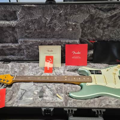 Fender American Professional II Stratocaster BRAND NEW Surf Green Metallic Pearl Rosewood USA Strat Guitar image 1