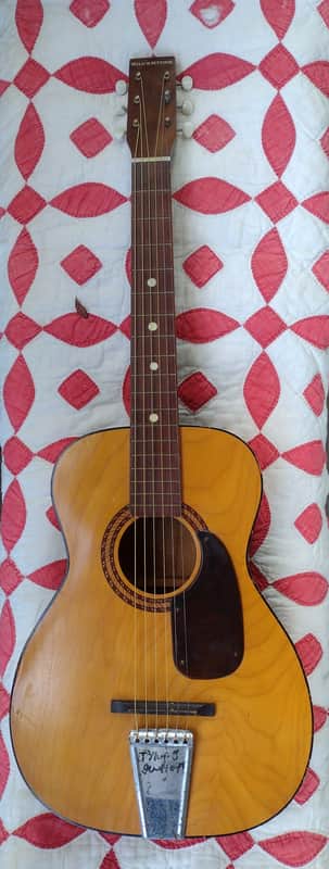 Vintage Kay Silvertone Model 319.12089 Acoustic Parlor Guitar image 1