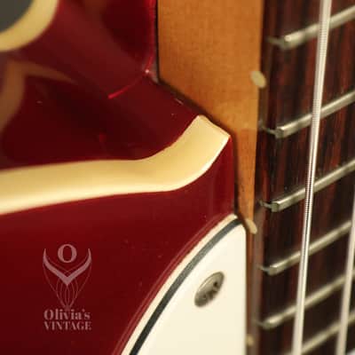 1985 Fender '62 reissue Custom Telecaster Double Bound Candy Apple Red MIJ Japan image 10