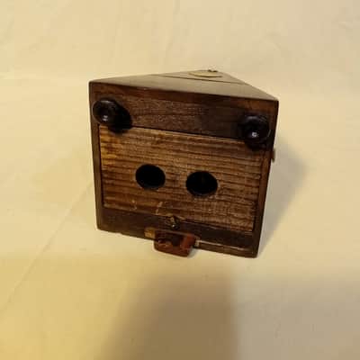 Fully Restored Antique Wood Bell Metronome de Maelzel by Seth Thomas Clocks Dark Walnut, Lacquered Brass Trim,  Beats Evenly image 8