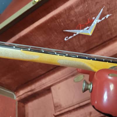 Fender Custom Shop Michael Landau '63 Stratocaster Relic 2013 - Present - Fiesta Red over 3-Color Sunburst image 10