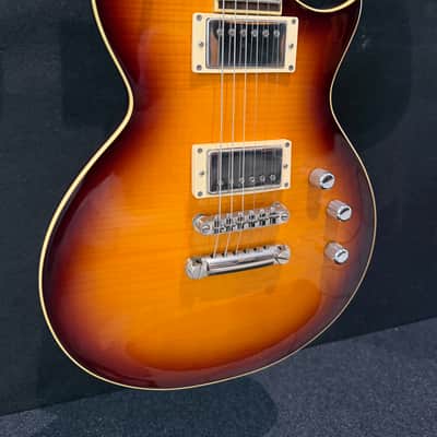ESP E-II Eclipse Flame Maple Tobacco Sunburst 2014 image 2