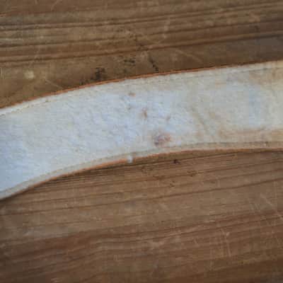 Fender Stratocaster Telecaster P / Jazz Bass mid 1960s real vintage leather strap * very rare pre Fender Logo Buckle/really hard to find! image 8