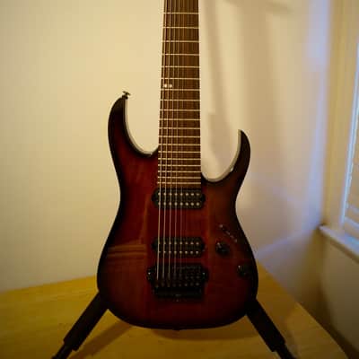 Ibanez LACS RGA8 2012 Bubinga/Dark Burst image 14