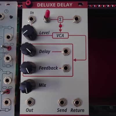 Stereoping Deluxe Delay, PT2399, with send return loop image 1