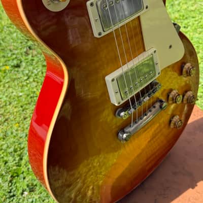Gibson Les Paul Standard '59 Yamano Custom Shop Historic Reissue Tom Murphy Aged Edwin Wilson R9- Sunrise Teaburst 2007 image 10