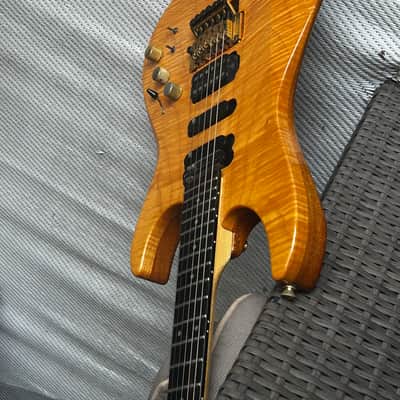 Fernandes FR-155S Revolver HSH MIJ Superstrat - insane specs - 15mm flame maple cap! image 3