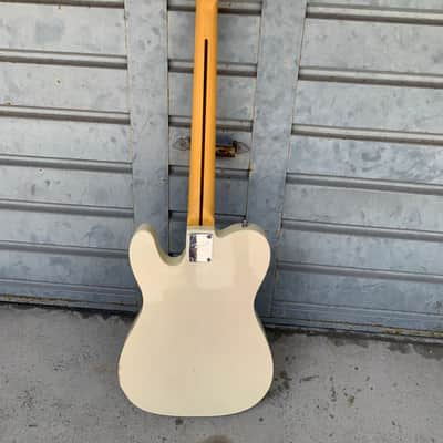 Squier Vintage Modified Telecaster Bass Special 2013 - 2014 - Vintage Blonde image 5