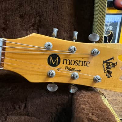 Mosrite EX-65 Excellent 65 Pearl White 1990's image 13