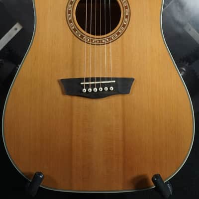 Washburn WD11SCE Acoustic Electric Guitar – Solid Spruce Top – Cutaway – Fishman 301T – w/ Gator Soft Case image 5