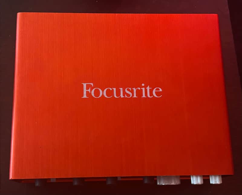 Focusrite Scarlett 18i8 2nd Gen USB Audio Interface 2016 - 2018 - Red / Black image 1